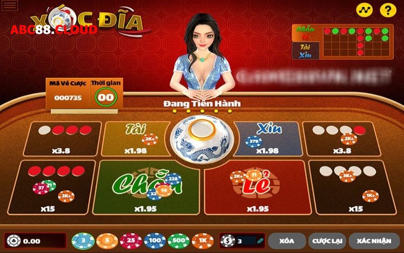 Luật chơi game xóc đĩa online cơ bản, chi tiết